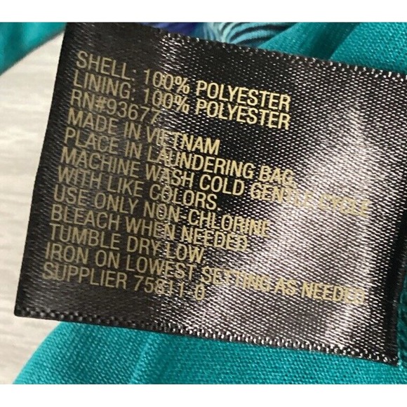 WORTHINGTON Women's (Size PXL) Long Sleeve Cold Shoulder Ruffle Neck Shirt - Picture 5 of 5